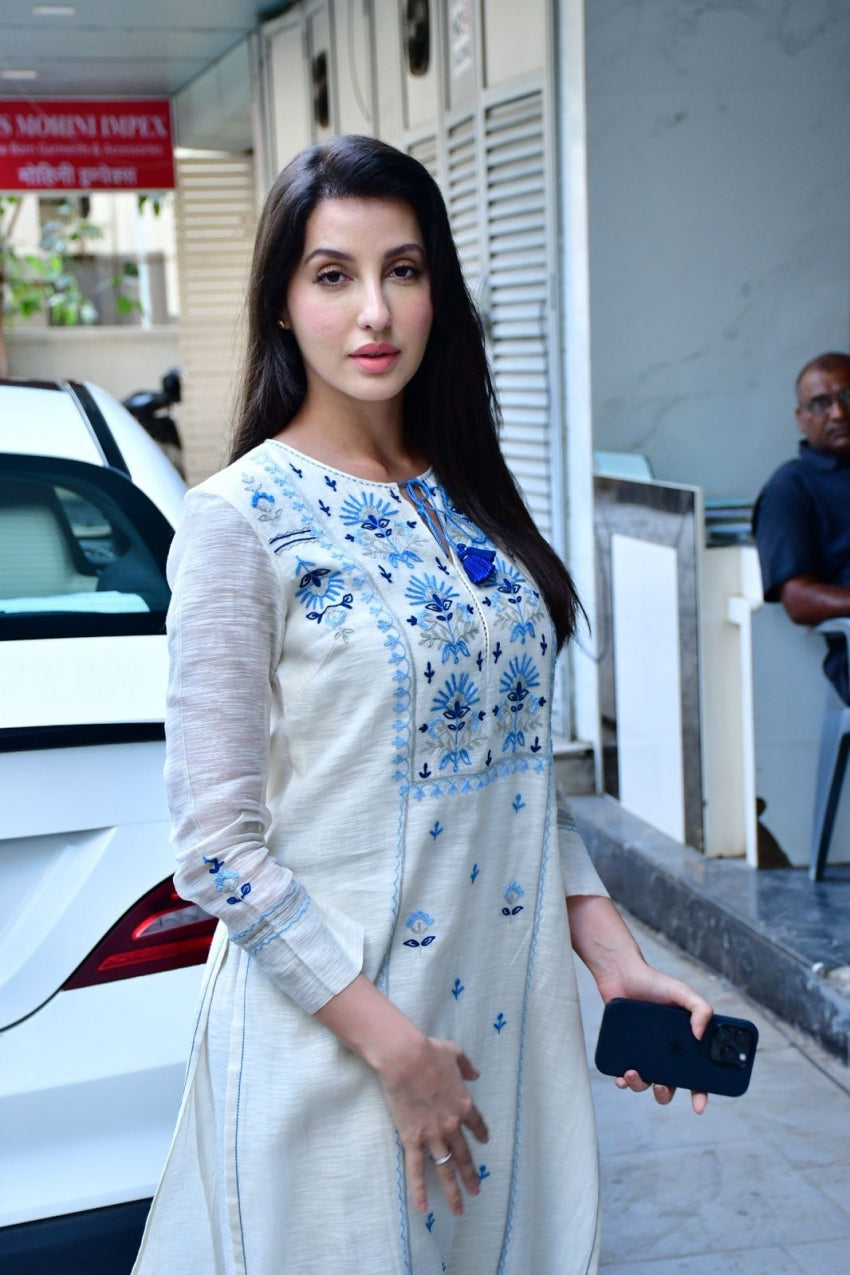 BEAUTIFUL EMBROIDERY WORK COTTON SUIT