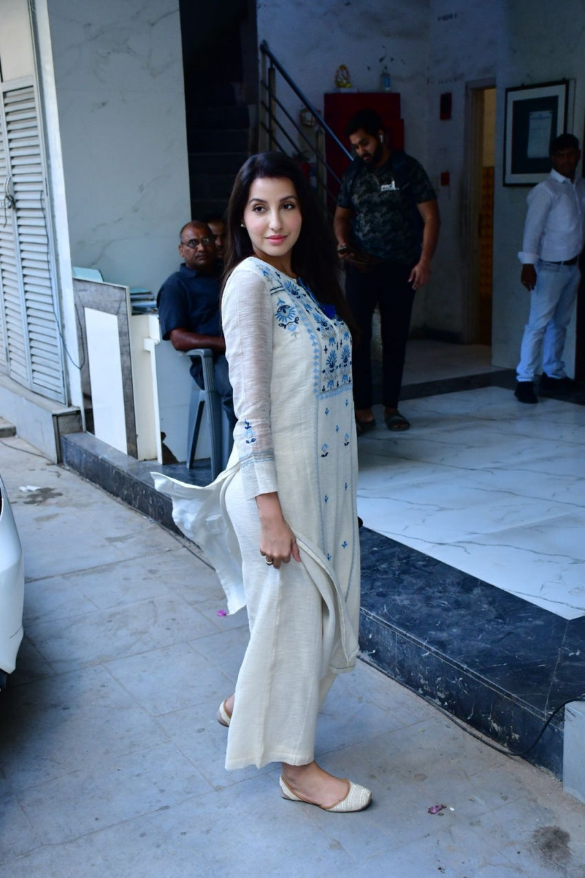 BEAUTIFUL EMBROIDERY WORK COTTON SUIT